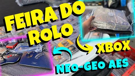 Feira Do Rolo Ca Ada Gamer E Brinquedos Neogeo Aes E Xbox Transl Cido