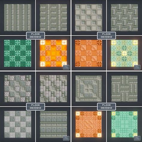 Get More From Rale Design On Patreon In Minecraft Floor Designs