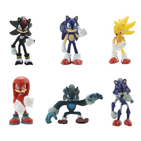 Sonic Figurines - Sonic the Hedgehog Party Favors - My Party Box