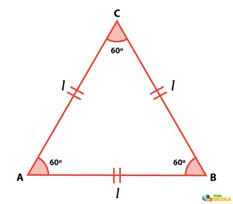 Área do triângulo equilátero como calcular Brasil Escola