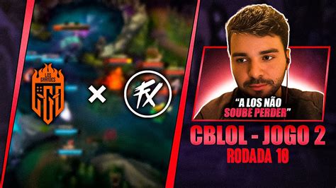 Minerva review LOS GRANDES x FLUXO CBLOL 2023 10ª Rodada YouTube