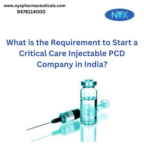 Critical Care Injectable Companies In India Nyx Pharmaceutical