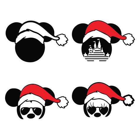 Disney Christmas Svg Bundle Disney Svg Christmas Svg Mickey Inspire