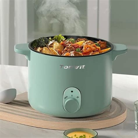 Topwit Electric Hot Pot 1 5l Non Stick Ramen Cooker Topwit 迷你泡面锅、电火锅1