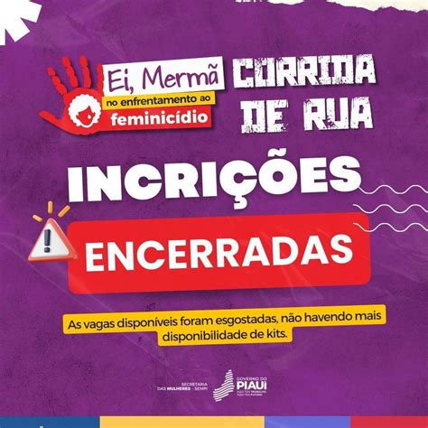 Corrida Contra O Feminicídio Mesmo Com Inscrições Encerradas Ainda é