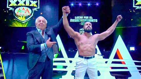 Ric Flair Says Andrade El Idolo Stole The Show At Aew Collision Calls