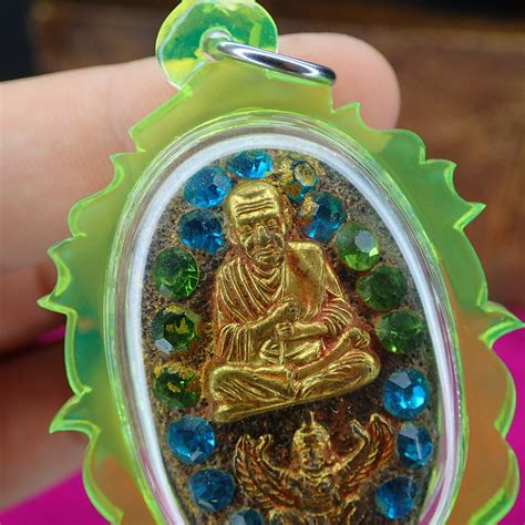 Phra Kring Thai Amulet Lp Toh Phra Somdej Monk Garuda Buddha Talisman