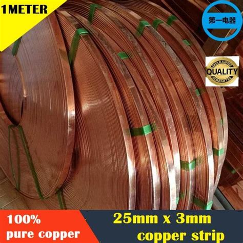 Meter Mm X Mm Copper Tape Pure Copper Copper Strip