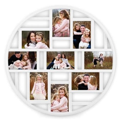 Photo Gallery 9 Circle Collage Frame Collage Frames Shutterfly