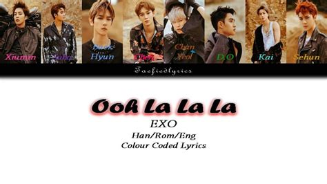 EXO Ooh La La La 닿은 순간 Colour Coded Lyrics Han Rom Eng by