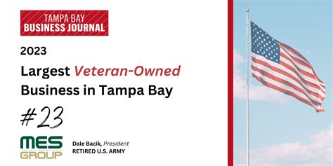 23rd Largest Veteran Owned Business In Tampa Bay Mes Group Inc