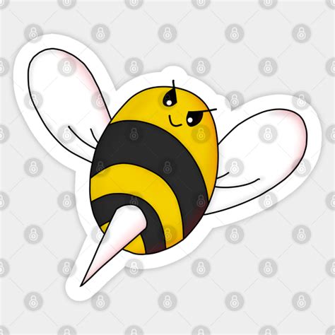 Bumble Bee Stinger Bee Sticker Teepublic