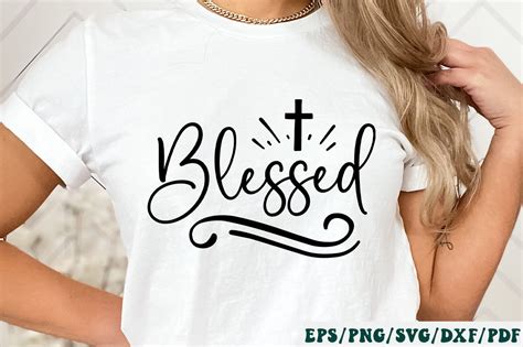 Blessed Svg Graphic by Designer302 · Creative Fabrica