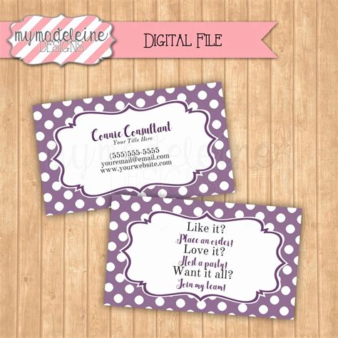 Printable Scentsy Business Cards - Printable Word Searches