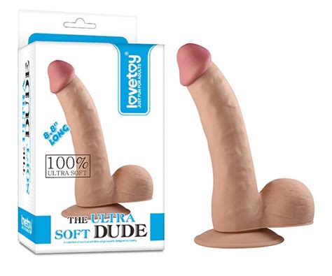 Dildo Ultra Soft Dude Realistic Cm X Cm Erotica Ro