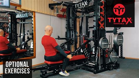 TYTAX T1 X Opt PR X Seated Lever Back Exercise YouTube