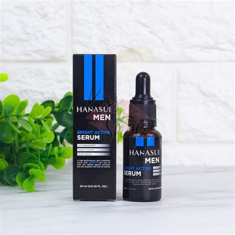 Jual HANASUI MEN BRIGHT ACTIVE SERUM 20 ML Shopee Indonesia