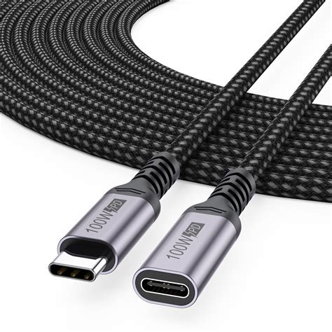 Dteedck Usb C Extension Cable 15ft Usb Type C Extension Male To Female