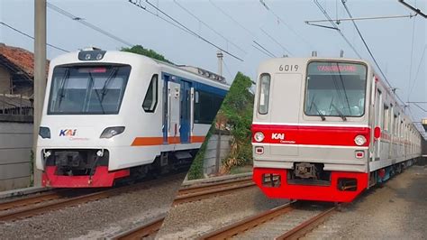 Kumpulan KRL Elit Dan Keren Di Dekat Stasiun Kalideres YouTube