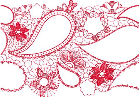 Download Lace Pattern Vector Png Vector Lace Pattern Lace