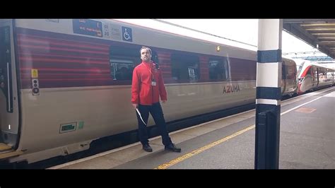 LNER Azuma 801 Arriving And Departing Doncaster YouTube