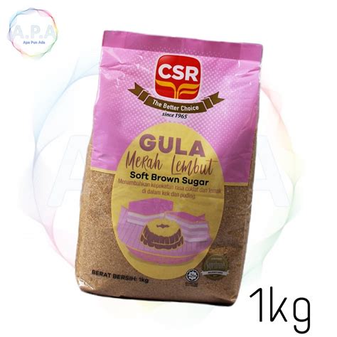 Csr Soft Brown Sugar 1kg Shopee Malaysia
