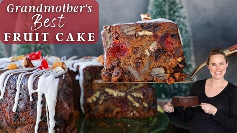 Grandmother S Best Fruit Cake The Holiday S Best Heavy Fruit Cake Recipe Out There Youtube