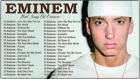 Eminem Greatest Hits Full Album Best Songs Of Eminem Youtube