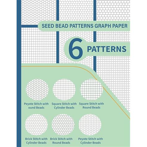 Buy Seed Bead Patterns Graph Paper Multiple Seed Bead Graph Paper