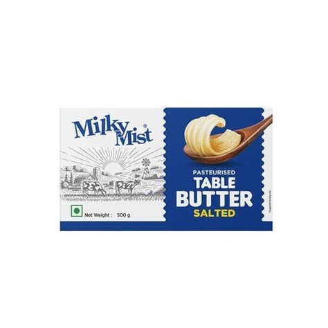 Milky Twisty Flavor Salted Amul Butter Packaging Type Box Quantity