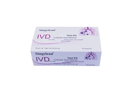 Singclean Virus Multi Specification Nasal Antigen Test Ce Approved