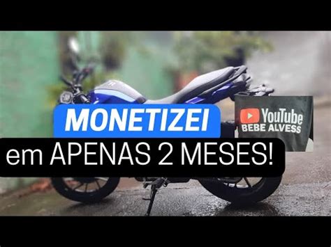 Monetizei Meu Canal Em Apenas Meses O Que Eu Fiz Para Monetizar