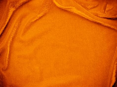 Premium Photo Orange Velvet Fabric Texture Used As Background Empty