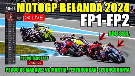 Gila Berita Motogp Hari Ini Jumat Juni Fp Dan Fp Pecco