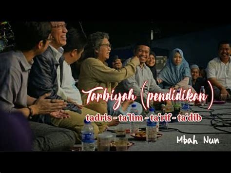 Sinau Bareng TARBIYAH Mbah Nun YouTube