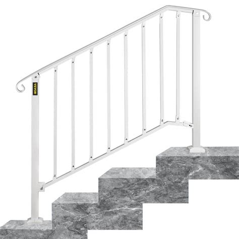 Vevor Ft Handrails For Outdoor Steps Fit Or Steps Outdoor Stair