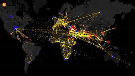 Mapping The Worlds Immigration Flows Country By Country Youtube