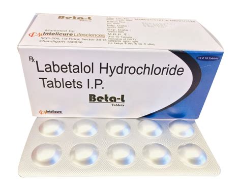 Labetalol Hydrochloride Tablets Smarthealer Pk