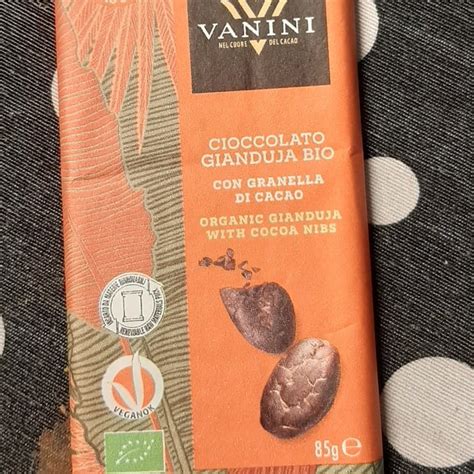 Vanini Cioccolato Fondente Bio Con Gianduia E Granella Di Cacao Review