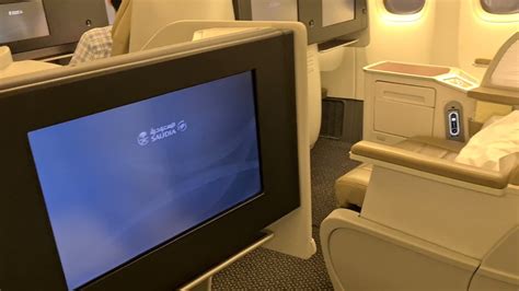 Saudia Airlines Boeing Business Class Seats Configuration