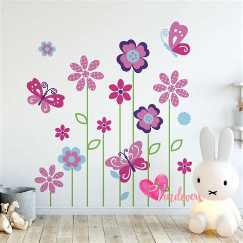 Adhesivos Infantiles En Vinilo Decorativo Rboles Flores P Jaros