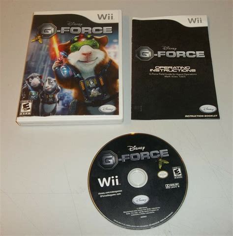 Nintendo Wii Game Disney G Force Works 712725005535 Ebay