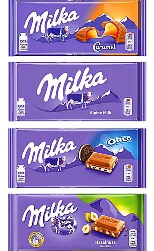 Kit 15 Un Chocolate Milka 100g Importado Vários Sabores