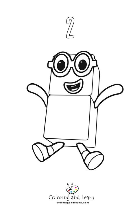 Numberblocks Coloring Pages Coloring Pages