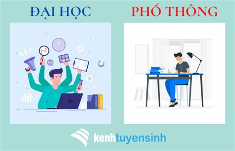 Sự Khác Biệt Giữa Học đại Học Và Học Phổ Thông