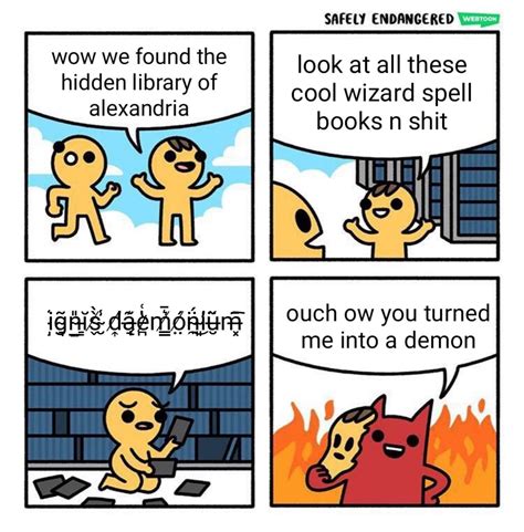 Safely Endangered Webtoon Wow We Found The Hid Memegine