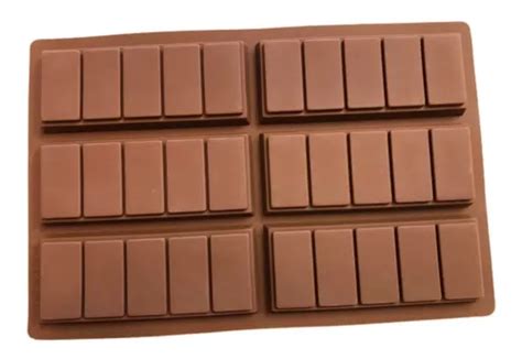 Molde Silicona De 6 Tabletasbarra Para Chocolate Cuotas Sin Interés