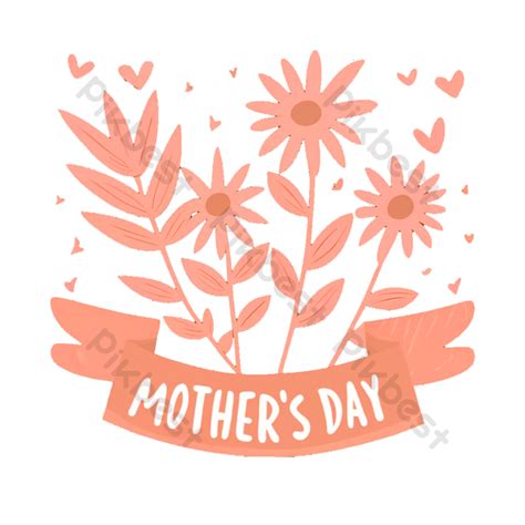 Happy Mothers Day Lettering Handmade Calligraphy Free Png Png Images