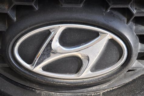 Simbolo Della Hyundai Fotografia Editoriale Immagine Di Classico