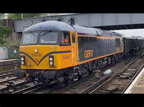 Class 69 69003 GB Railfreight GBRf Eastleigh 03 05 22 YouTube